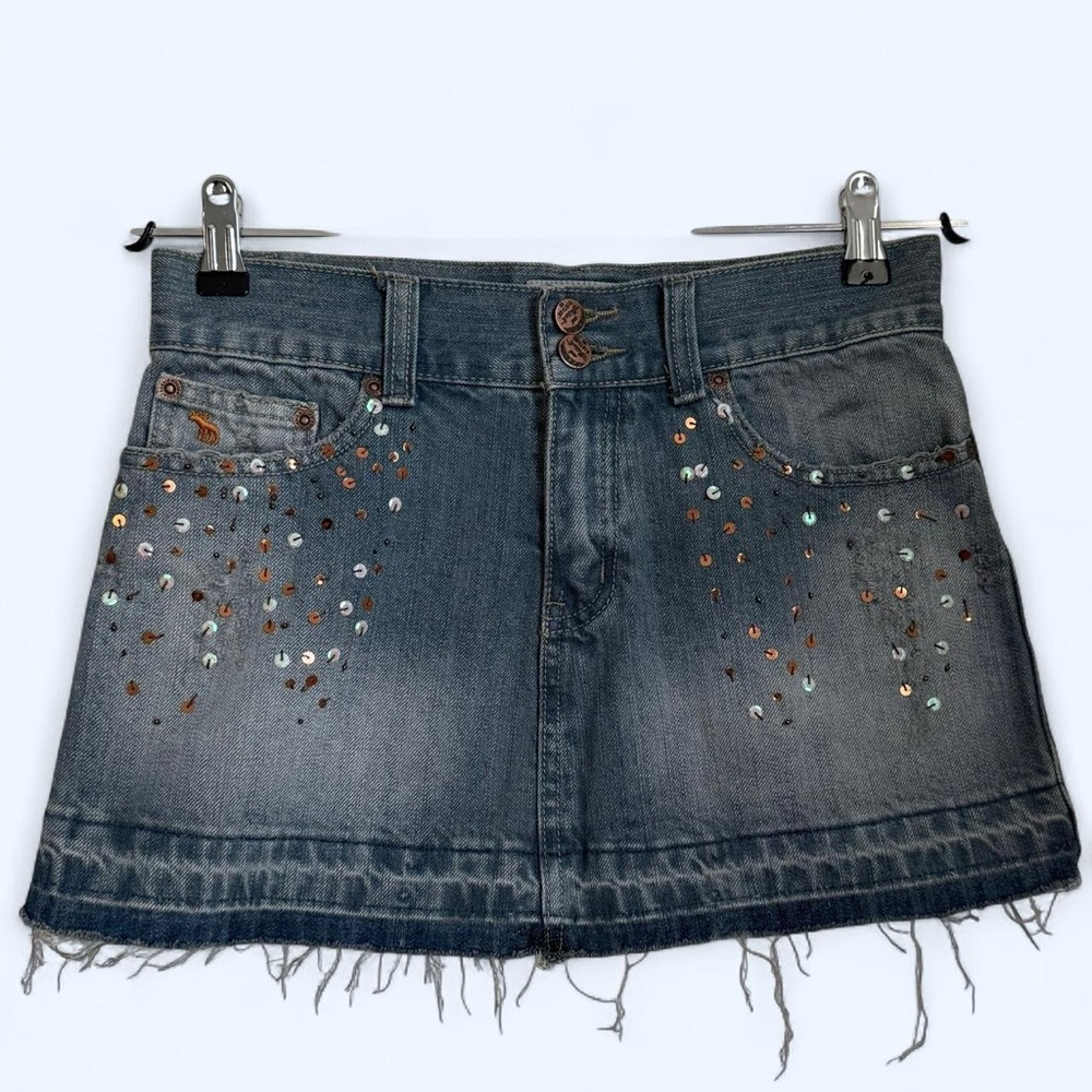 Vintage Abercrombie Mini Denim Skirt